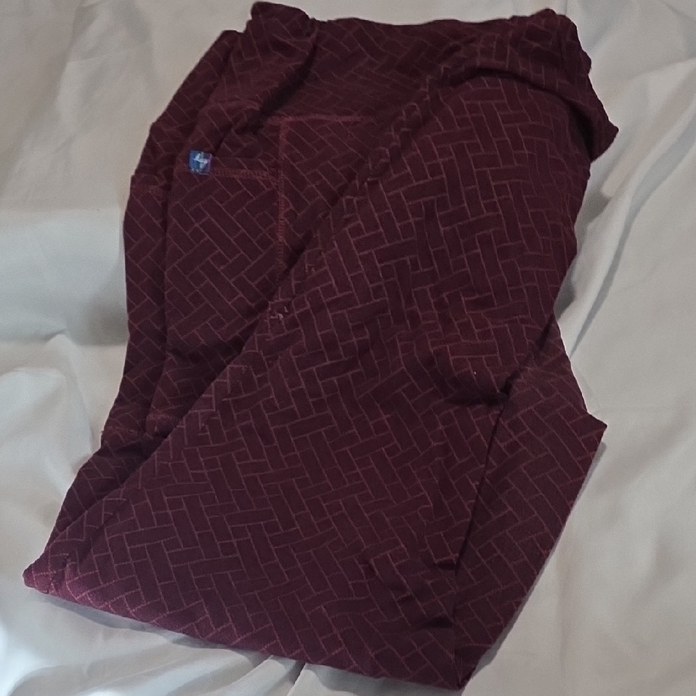 Lug - Lugging Ankle Leggings- Wine Red